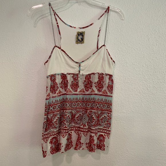 Free People Tops - Free People Spaghetti Strap Sleeveless Top Size 12